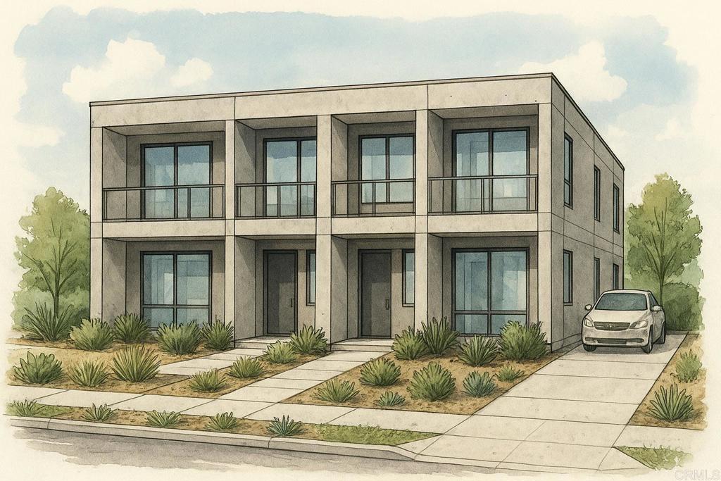 0 North Reynard Way San Diego, CA 92103 - Photo 1 of 9 a view of a brick house with many windows