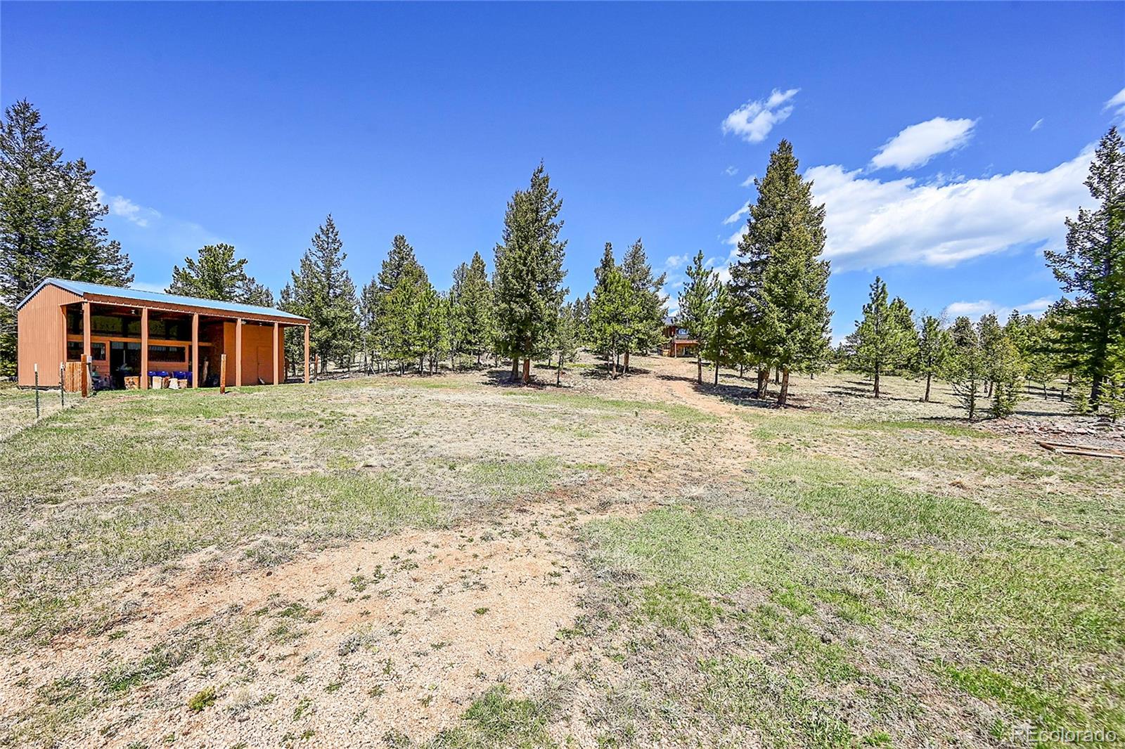 1392 Tapadero Road Bailey, CO 80421 - Photo 35 of 50 a view of a house with a yard