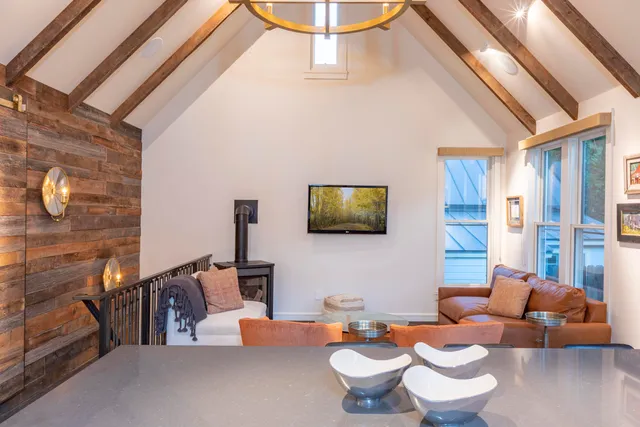 a outdoor space with patio furniture