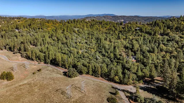 a view of a pathway with a yard