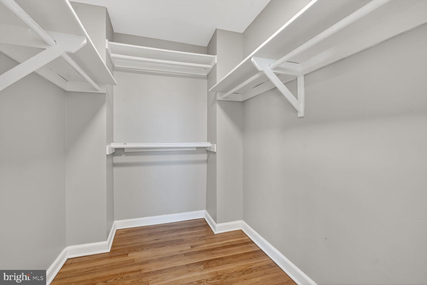 1200 South Arlington Ridge Road, Unit 504 Arlington, VA 22202 - Photo 9 of 15 Spacious closet with modern shelving.