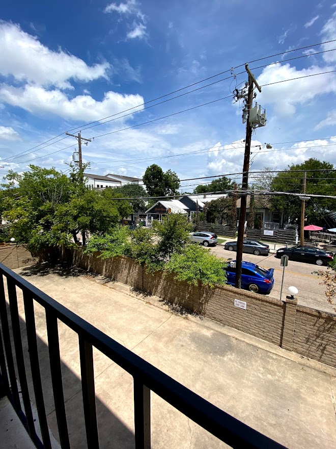 3316 Guadalupe Street, Unit 212 Austin, TX 78705 - Photo 18 of 22 a view of swimming pool from a balcony