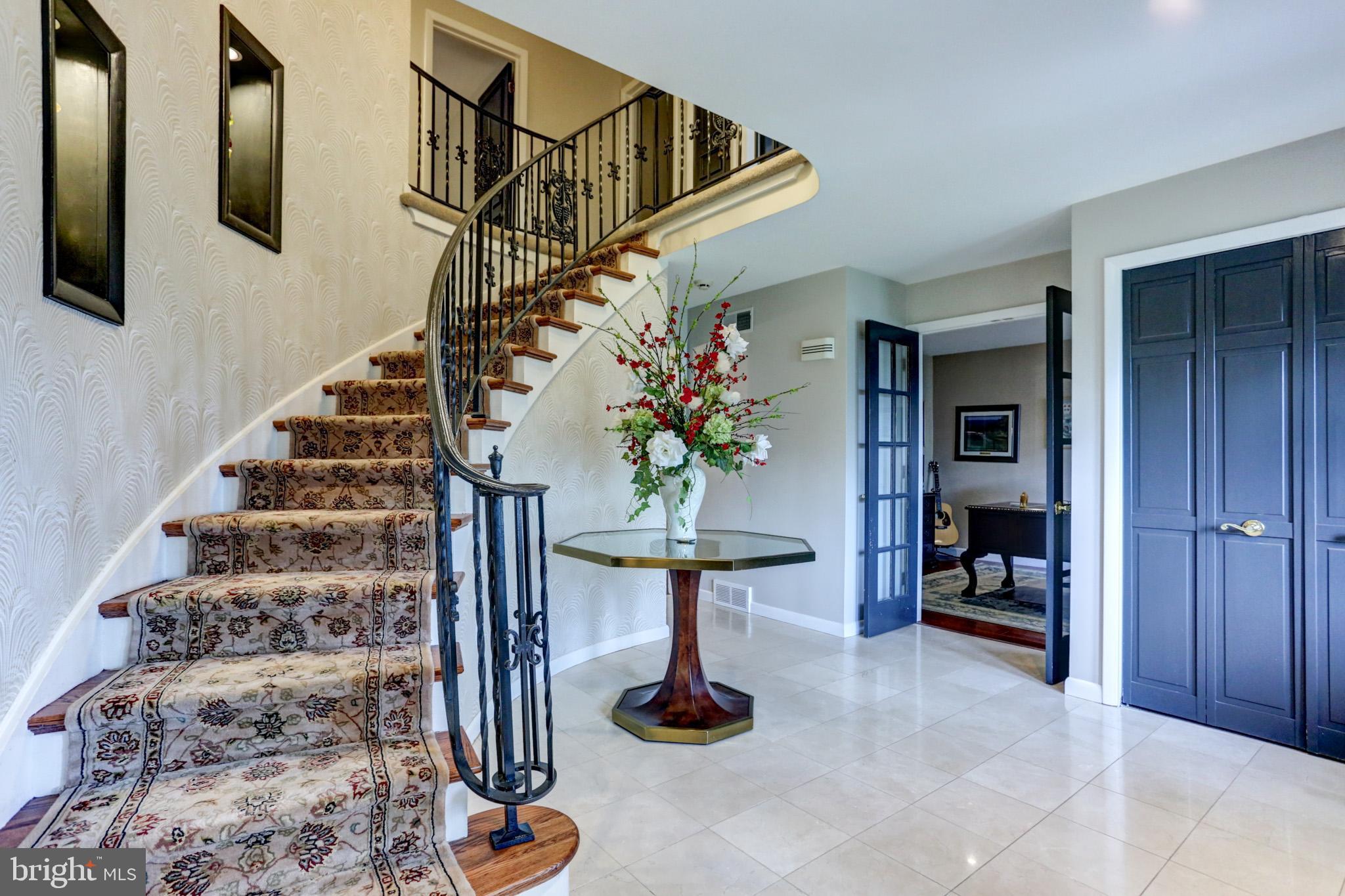 508 Gale Road Camp Hill, PA 17011 - Photo 5 of 50 a view of staircase with a potted plant