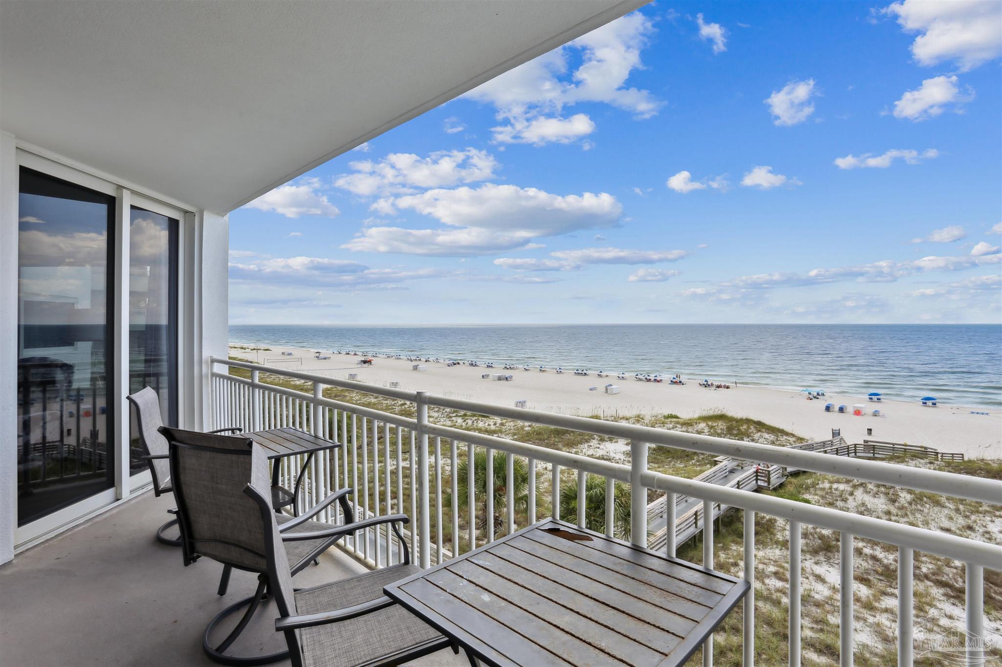 16285 Perdido Key Drive, Unit 424 Pensacola, FL 32507 - Photo 1 of 53 a view of a balcony with chairs