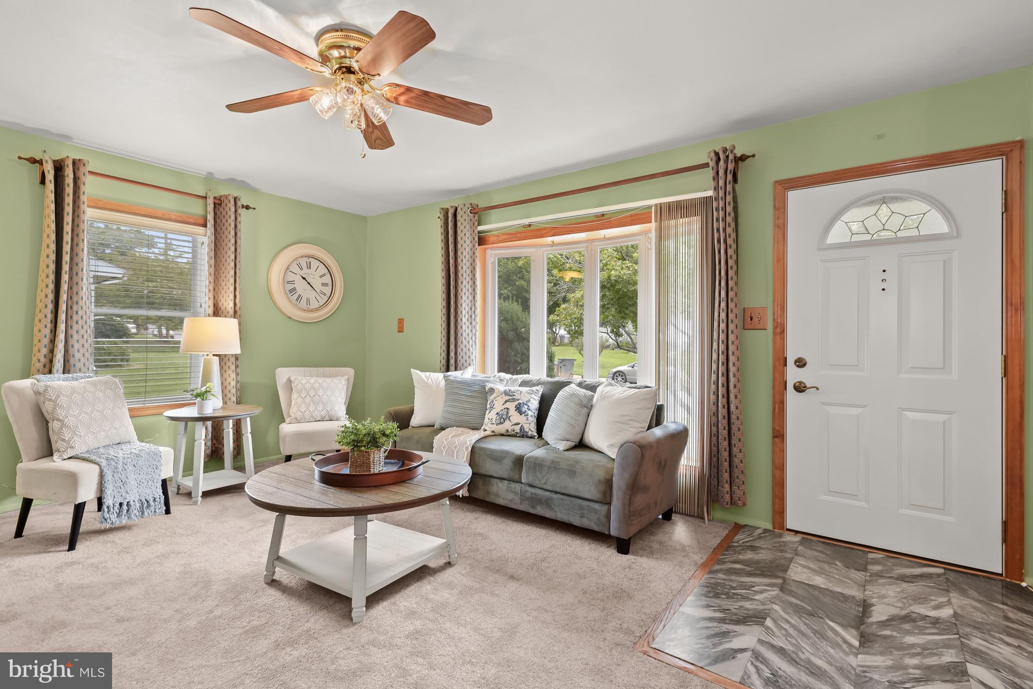 121 Tulip Drive Gaithersburg, MD 20877 - Photo 2 of 58 Living room with new carpet & entry