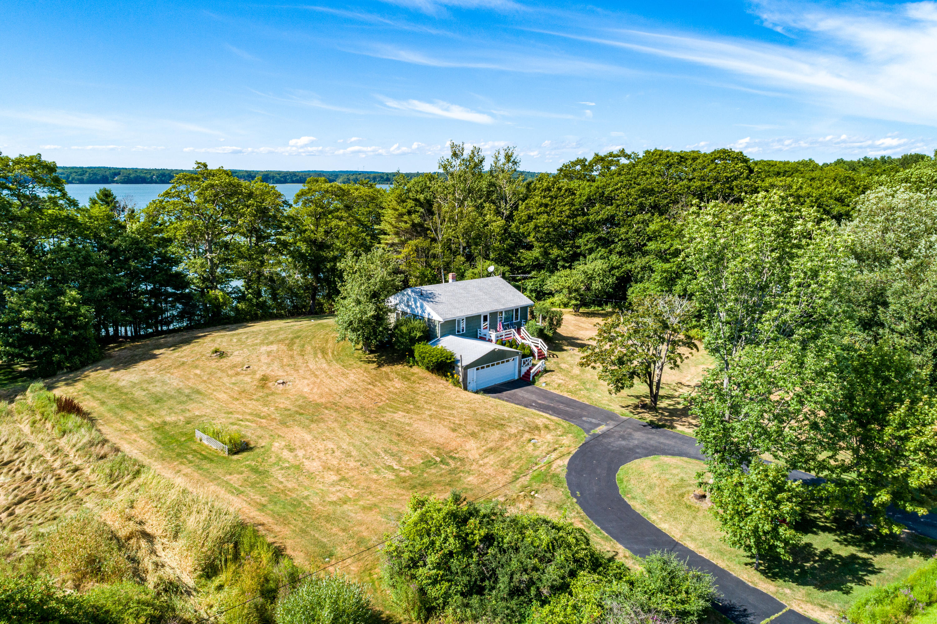 978 Mere Point Road Brunswick, ME 04011 - Photo 4 of 40 978 Mere Point best aerial view of home