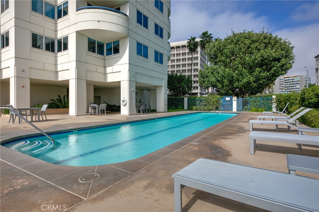 525 East Seaside Way, Unit 704 Long Beach, CA 90802 - Photo 35 of 38 a view of a house with a swimming pool