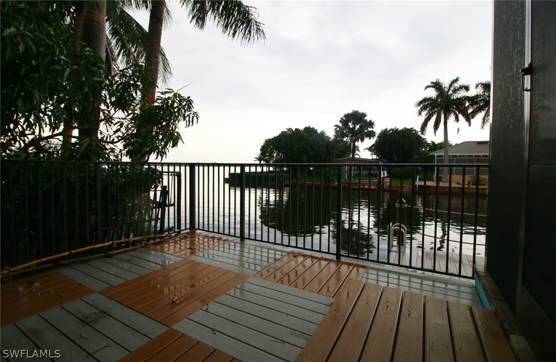2743 Janet Street Cape Coral, FL 33993 - Photo 16 of 35 swimming pool view from balcony