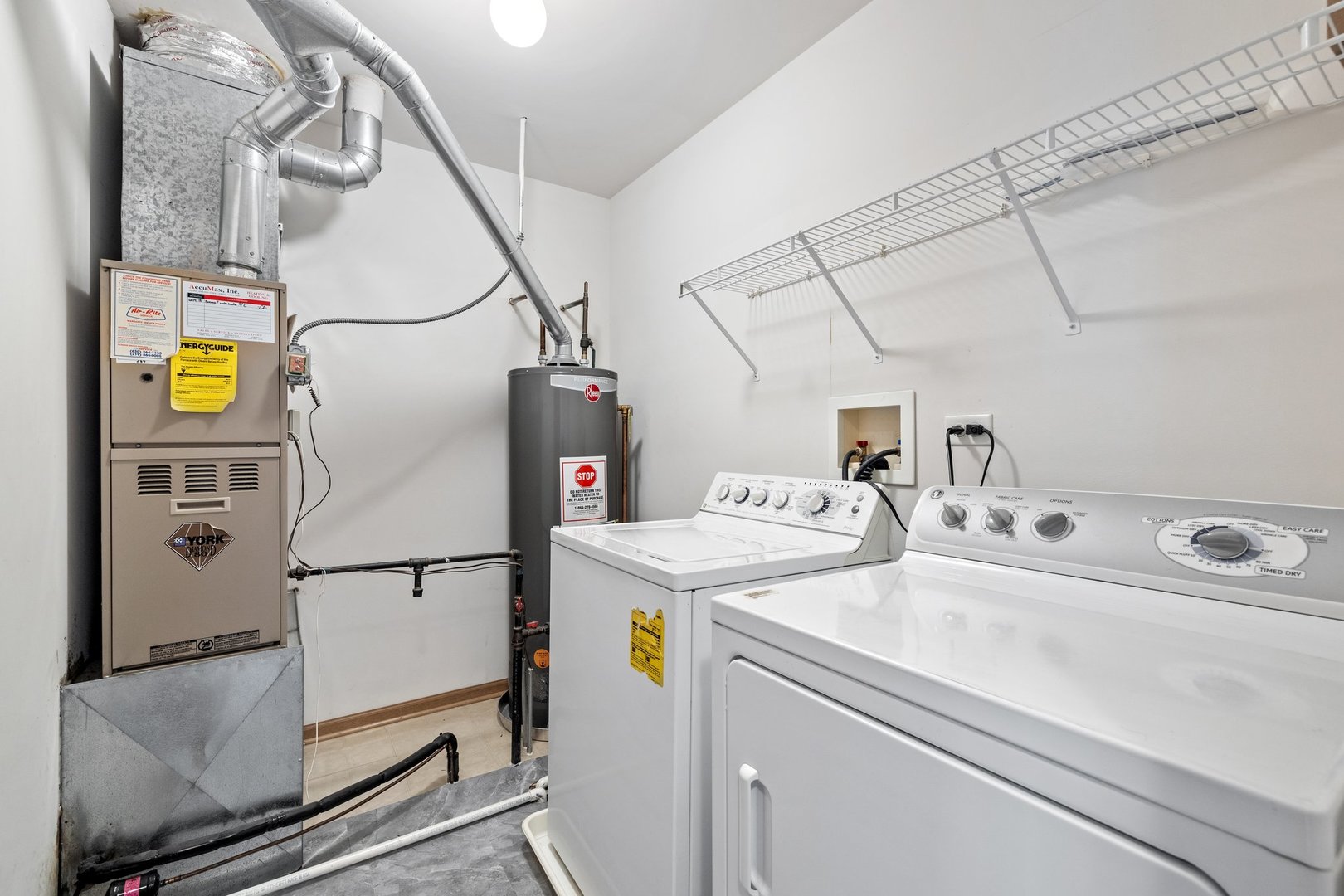 2442 Oneida Lane Naperville, IL 60563 - Photo 18 of 23 a utility room with dryer and washer