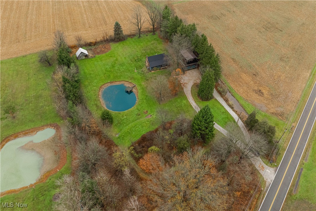 2990 Randolph Road Mogadore, OH 44260 - Photo 26 of 28 Bird's eye view featuring a rural view