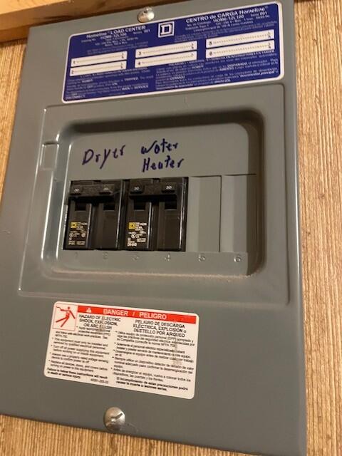 2866 North Reek Road Custer, MI 49405 - Photo 28 of 29 BreakerPanel-Dryer