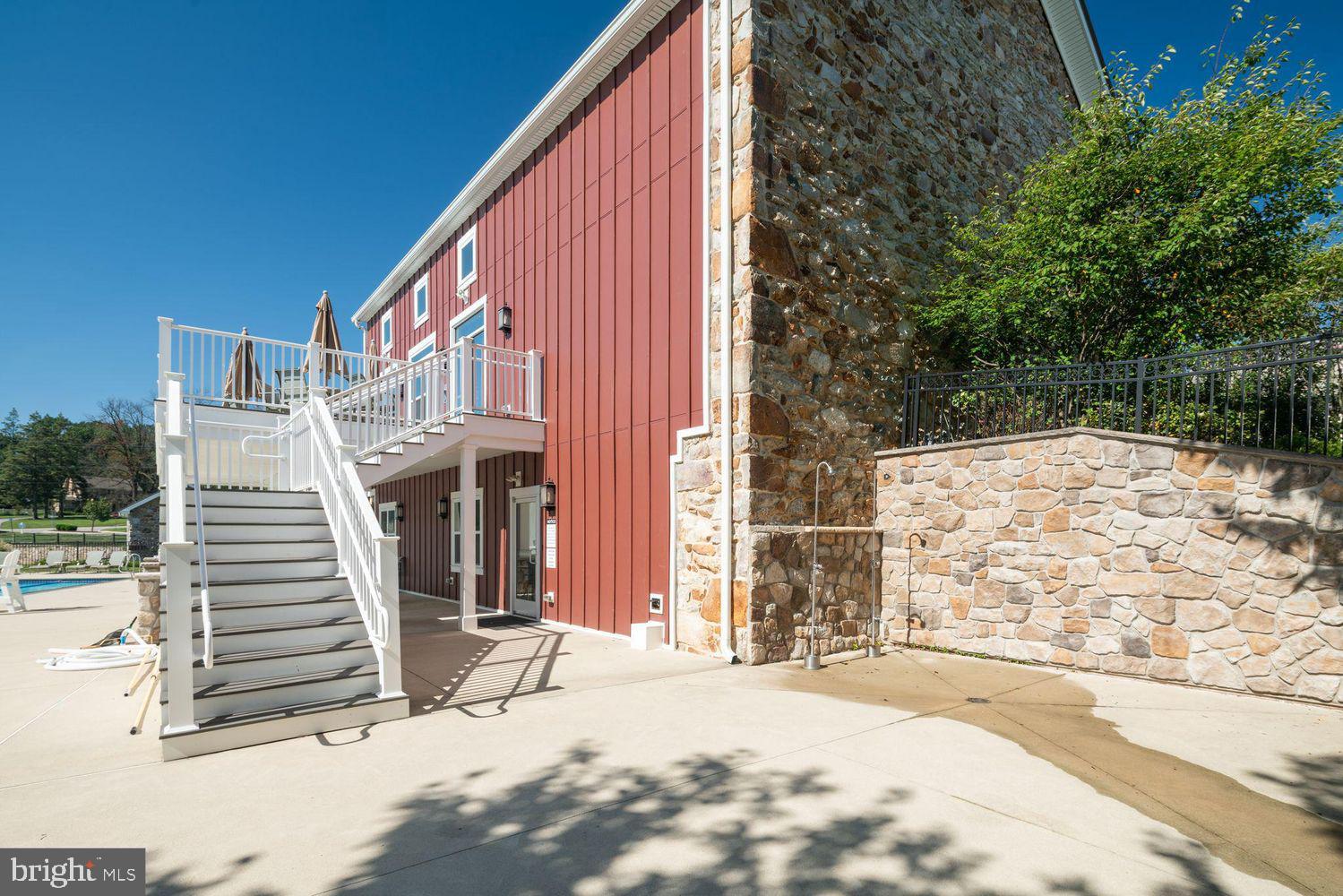 153 Lotus Lane Malvern, PA 19355 - Photo 23 of 29 a view of a terrace with a snow