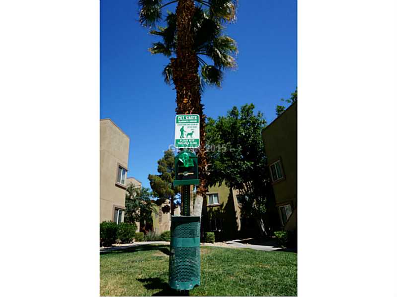 1846 North Decatur Boulevard, Unit 204 Las Vegas, NV 89108 - Photo 6 of 20 Community Features. Dog friendly community has trash bags and trash cans throughout.