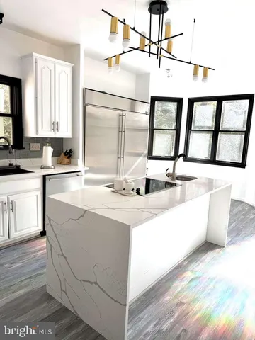 a view of a house with a porch