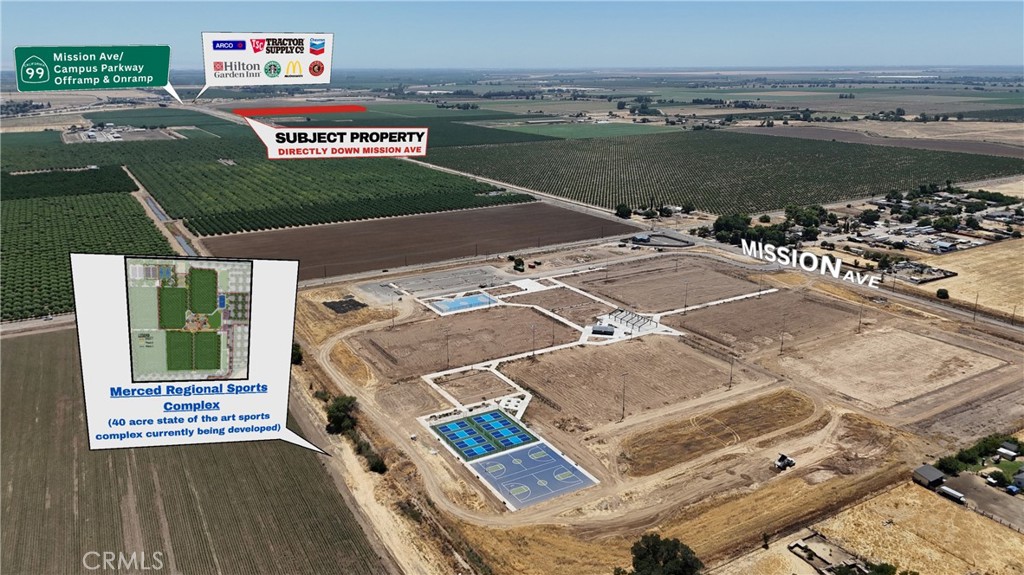 0 East Mission Avenue Merced, CA 95341 - Photo 11 of 24 an aerial view of a house