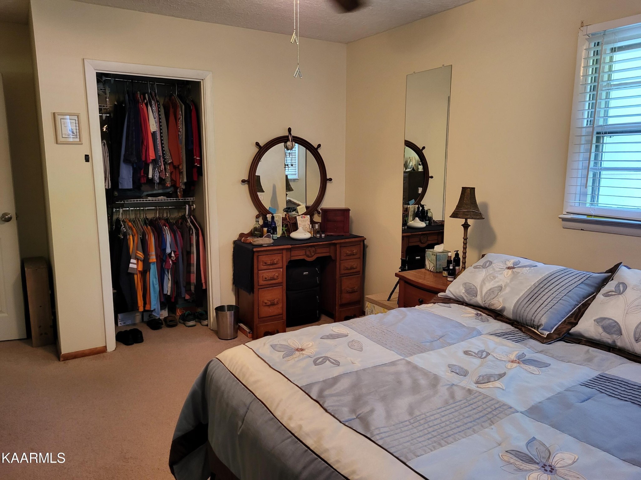 4105 Sullivan Road Knoxville, TN 37921 - Photo 36 of 45 a bedroom with a bed and a closet