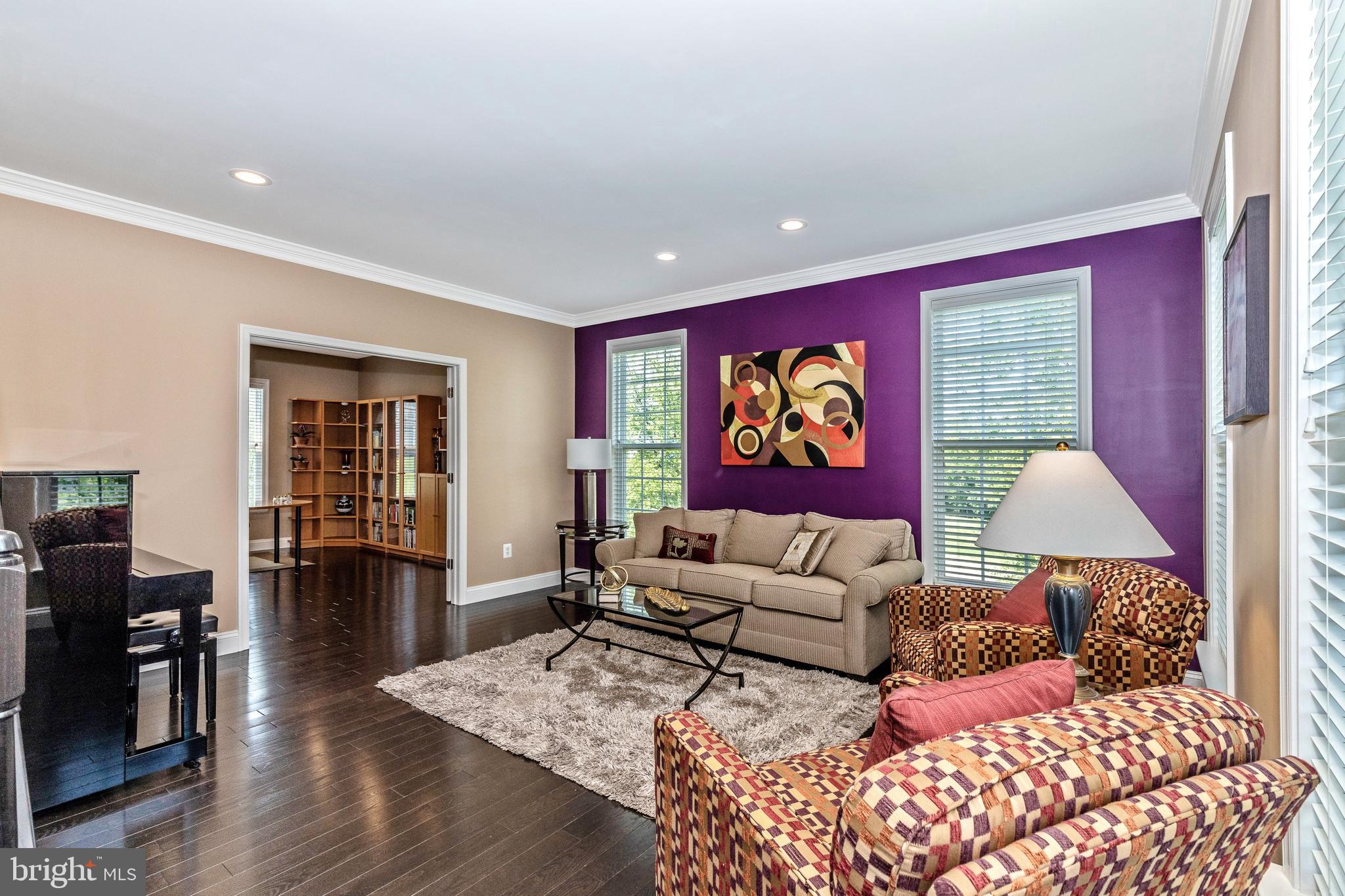 18510 Cornflower Road Boyds, MD 20841 - Photo 9 of 100 Living Room leading to huge office