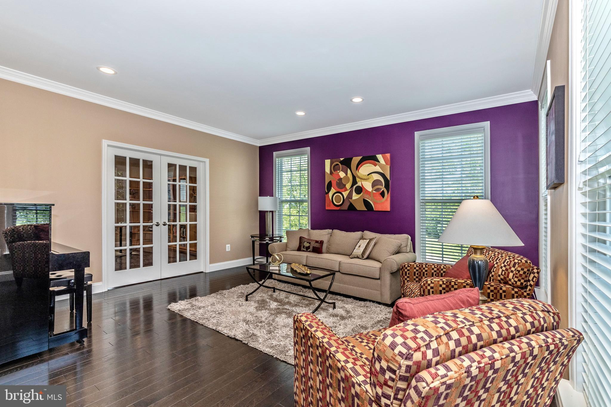 18510 Cornflower Road Boyds, MD 20841 - Photo 10 of 100 French doors between living room and office