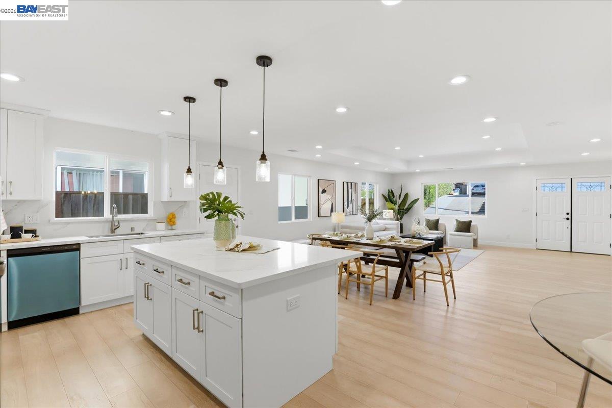 4519 Edwards Lane Castro Valley, CA 94546 - Photo 15 of 46 a kitchen with a table and chairs in it
