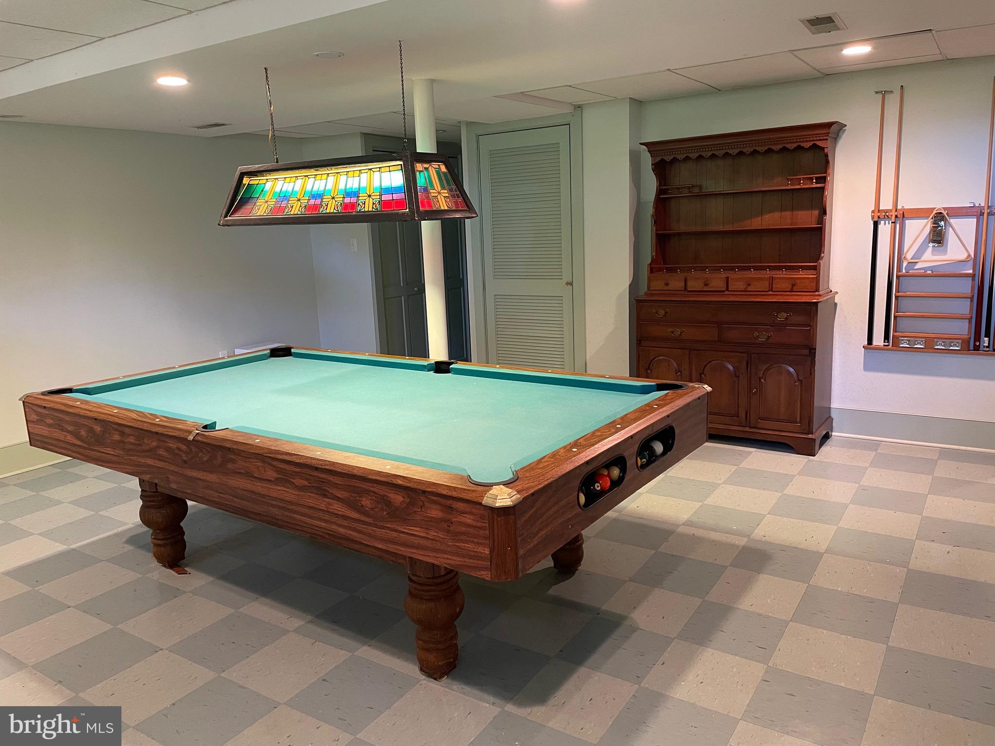 521 Dearing Road Huntly, VA 22640 - Photo 25 of 40 a room with pool table table and chairs