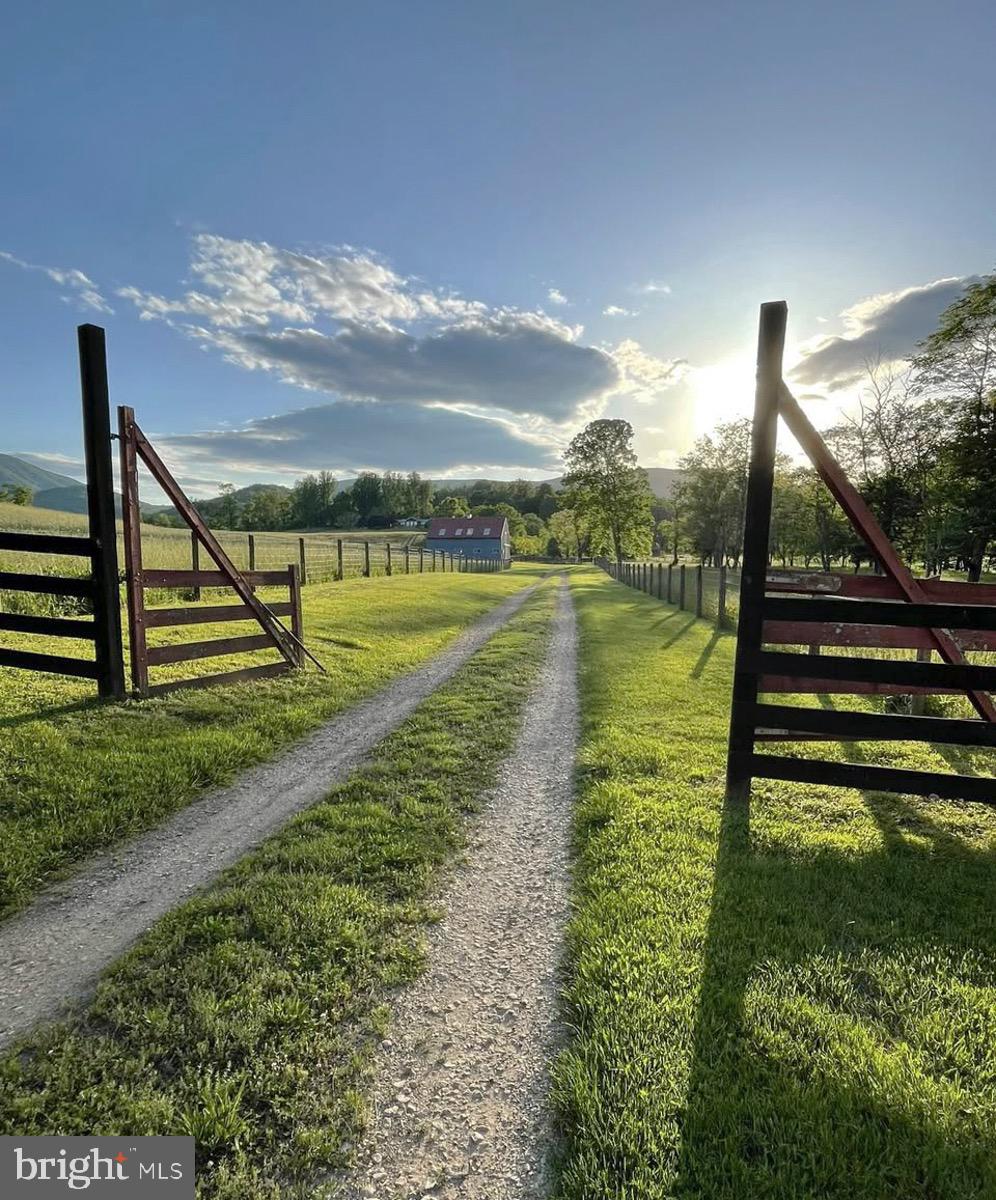 521 Dearing Road Huntly, VA 22640 - Photo 29 of 40 a view of a lake with a big yard