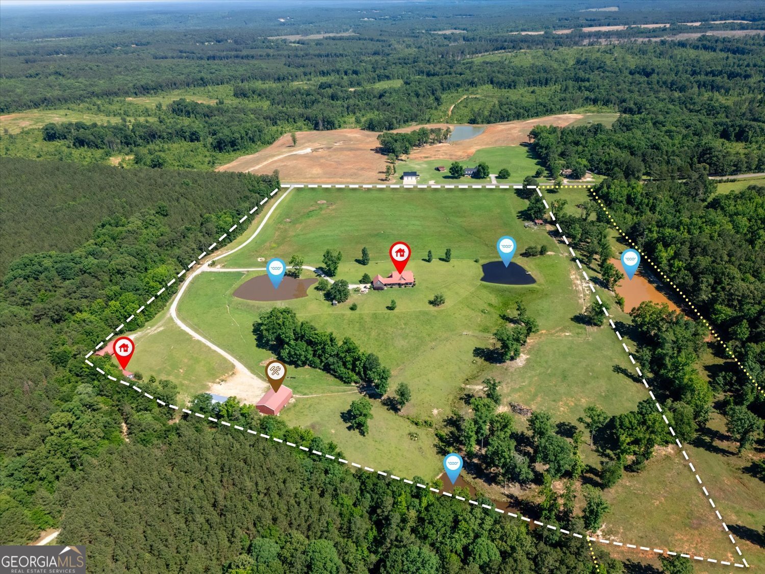 1877 Delhi Road Tignall, GA 30668 - Photo 67 of 68