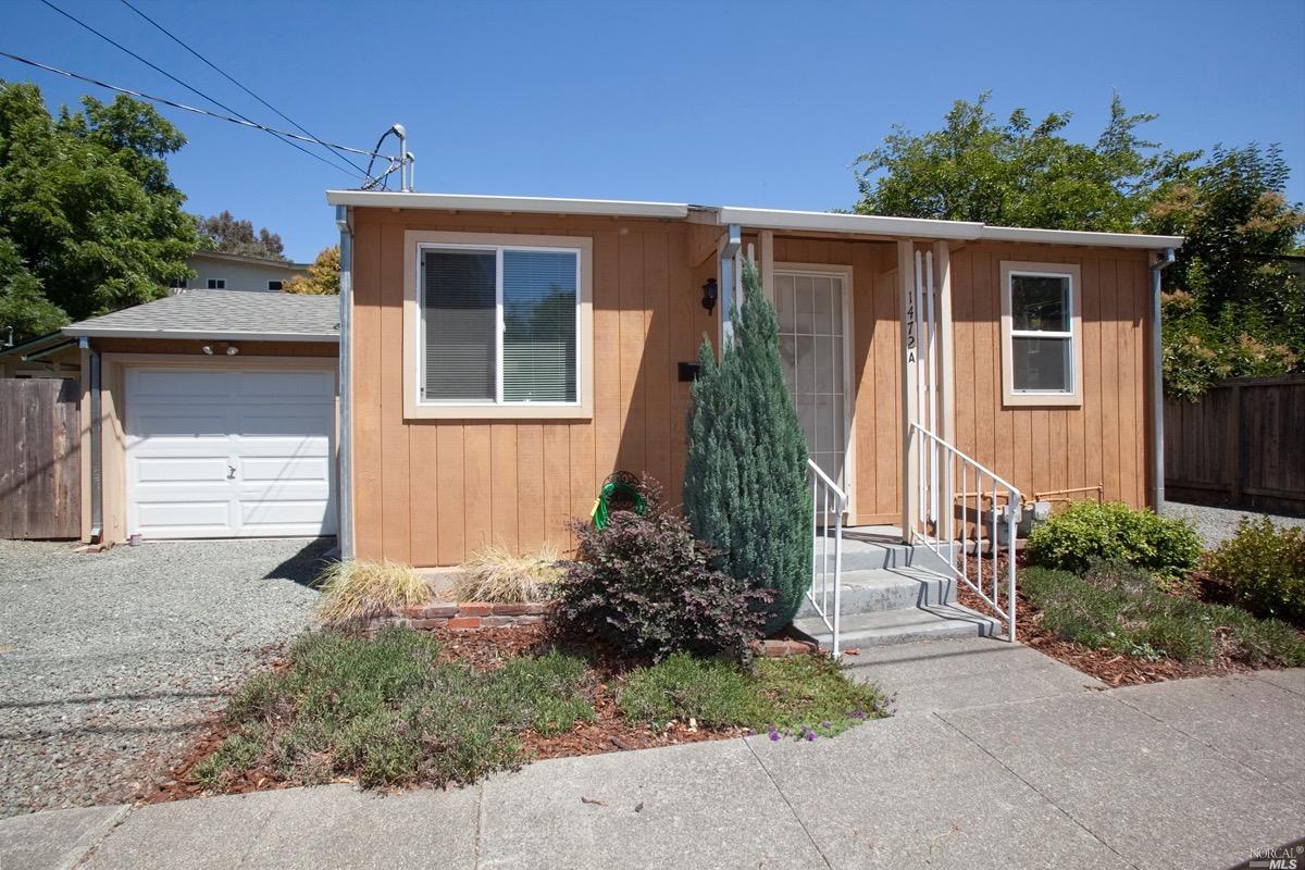 1472 North Street, Unit A & B Santa Rosa, CA 95404 - Photo 1 of 1 Unit A with attached 1-car garage