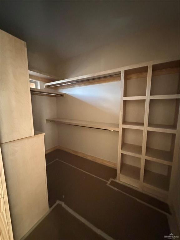6107 West Street Edcouch, TX 78538 - Photo 18 of 27 a view of an empty walk in closet