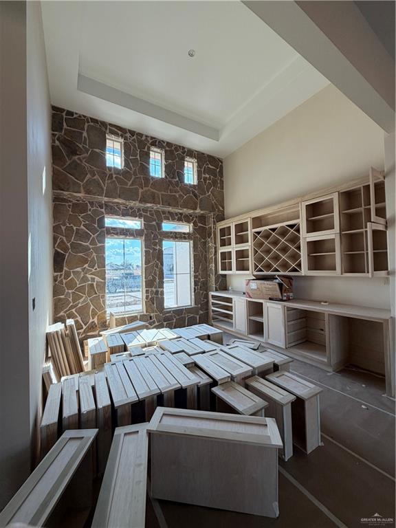 6107 West Street Edcouch, TX 78538 - Photo 22 of 27 a living room with furniture stove and kitchen view