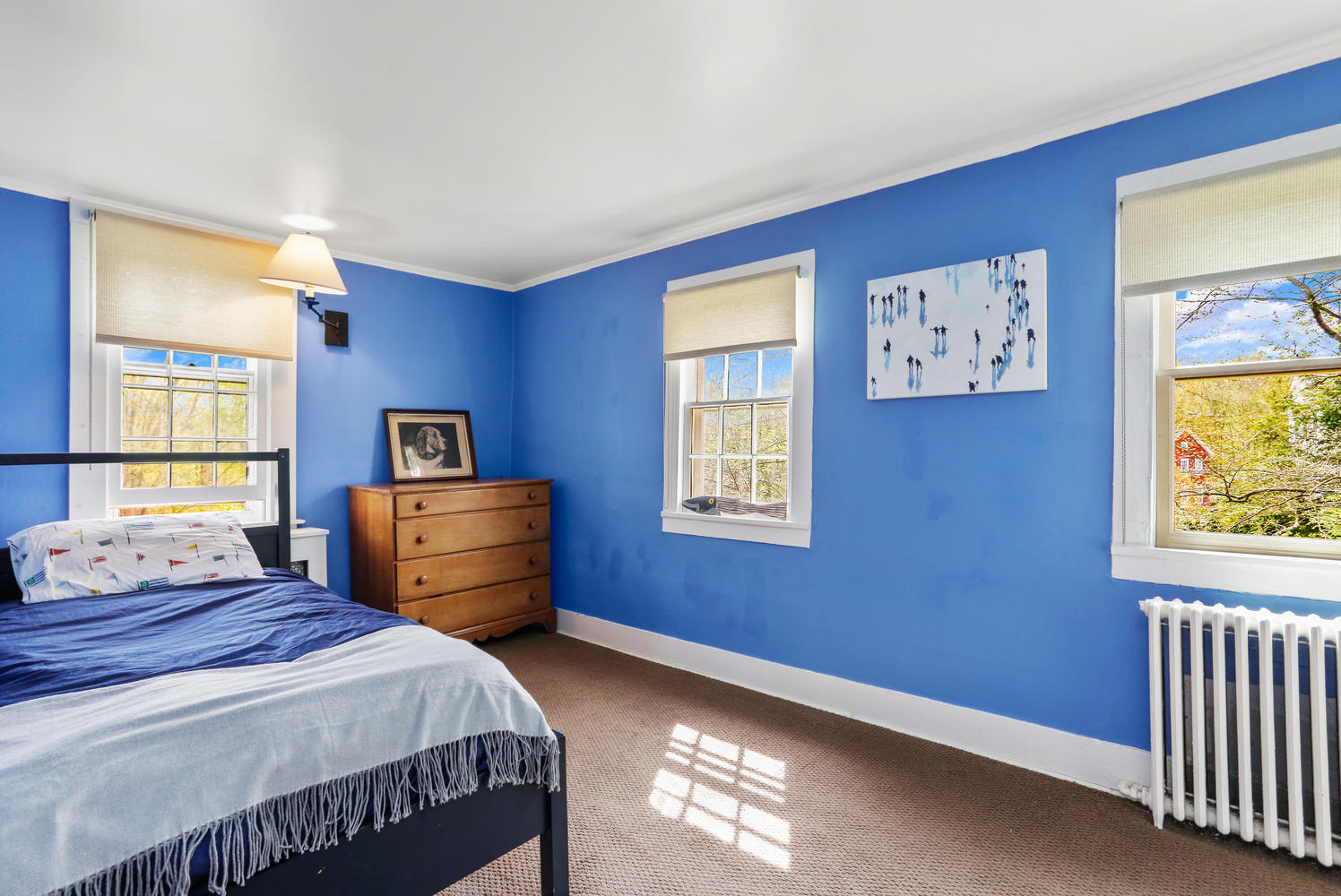 31 Jelliff Mill Road New Canaan, CT 06840 - Photo 25 of 51 a bedroom with a bed and a window