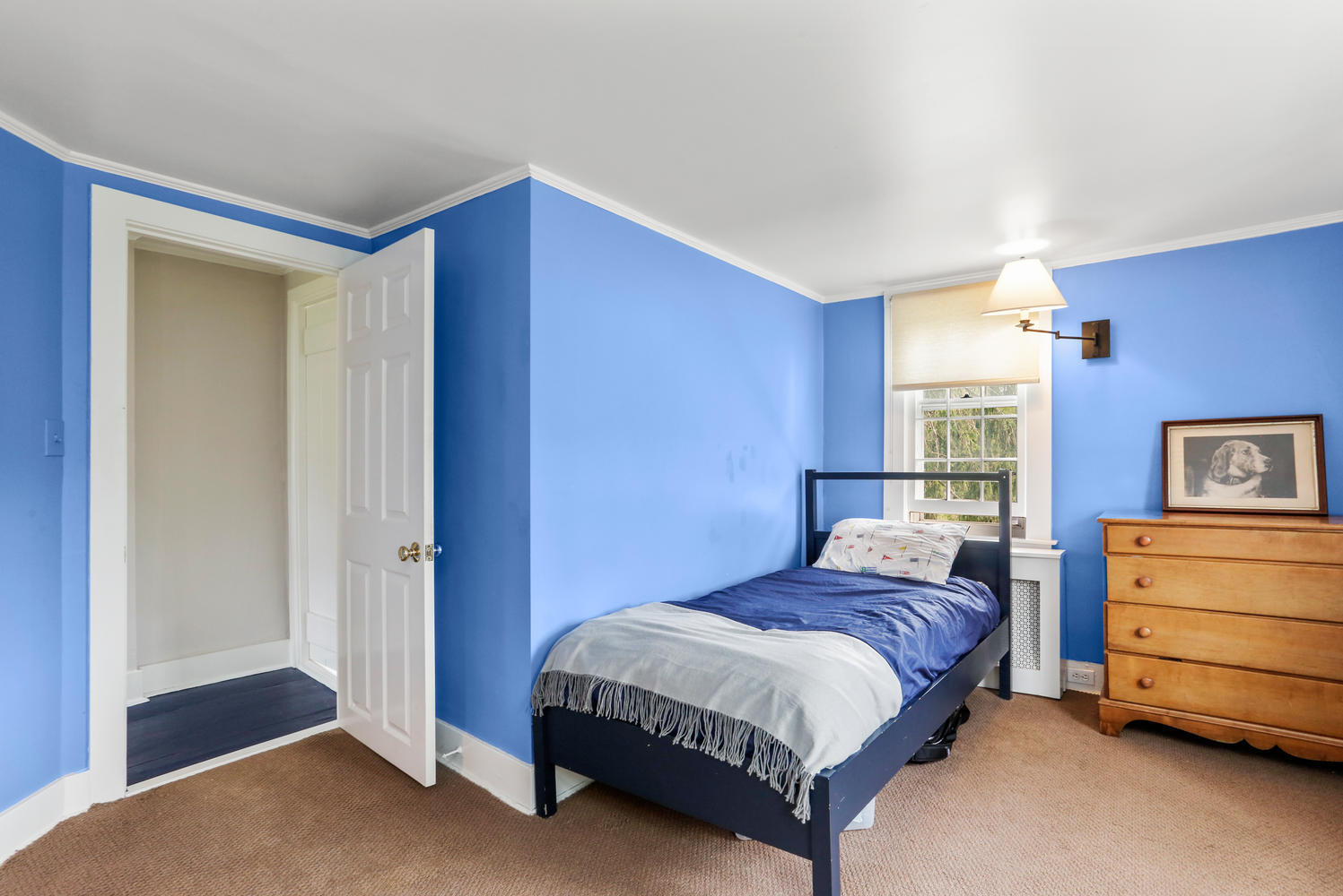 31 Jelliff Mill Road New Canaan, CT 06840 - Photo 26 of 51 a bedroom with a bed and a dresser