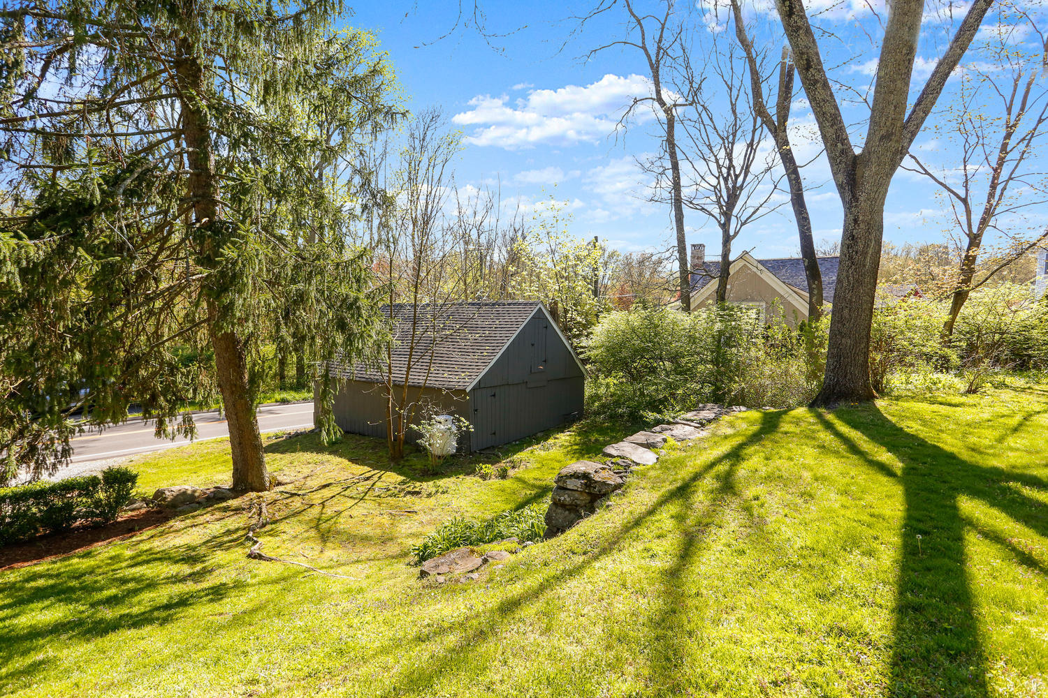 31 Jelliff Mill Road New Canaan, CT 06840 - Photo 45 of 51 a view of yard along with trees