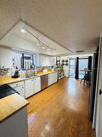 a bedroom with a bed and a walk in closet