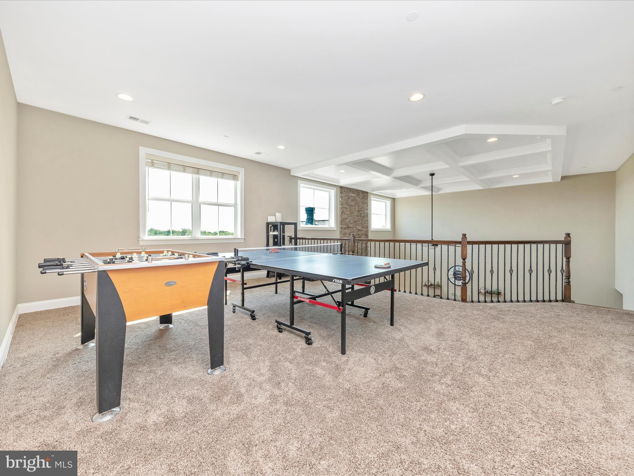 14671 Sugarland Road Poolesville, MD 20837 - Photo 30 of 62 a room with furniture pool table and windows