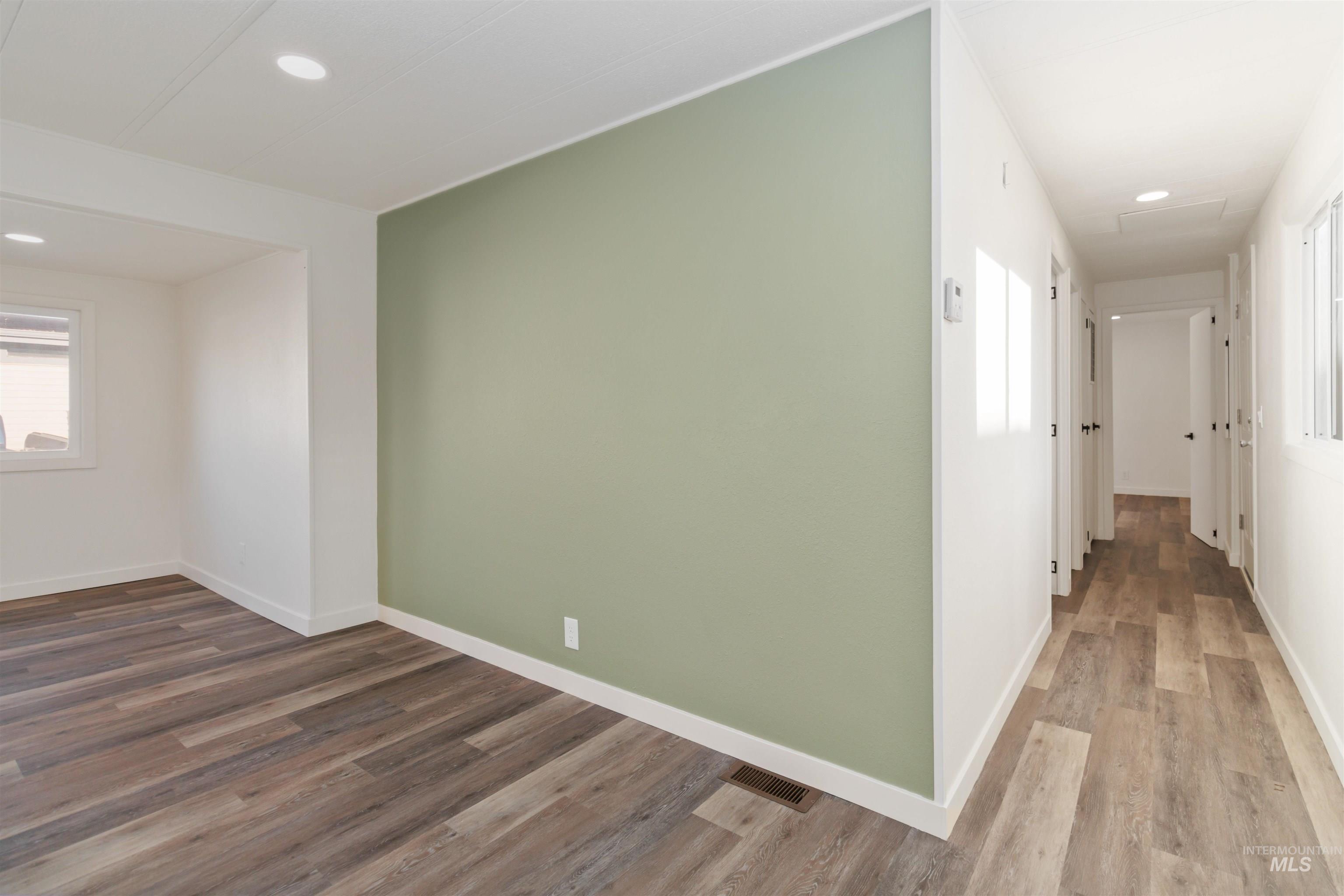 618 Empress Street Boise, ID 83713 - Photo 7 of 27 Corridor featuring wood finished floors and recessed lighting