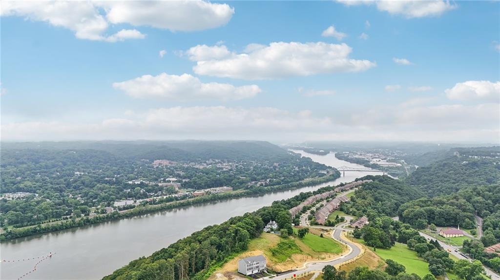 160 River Rdg Drive Moon Township, PA 15108 - Photo 15 of 17 a view of a lake in middle of the house