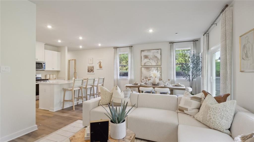 160 River Rdg Drive Moon Township, PA 15108 - Photo 4 of 17 a living room with furniture and a large window