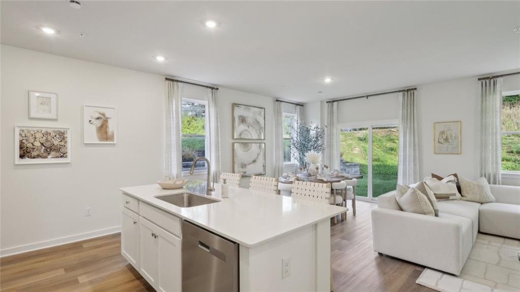 160 River Rdg Drive Moon Township, PA 15108 - Photo 6 of 17 a view of living room filled with furniture and window