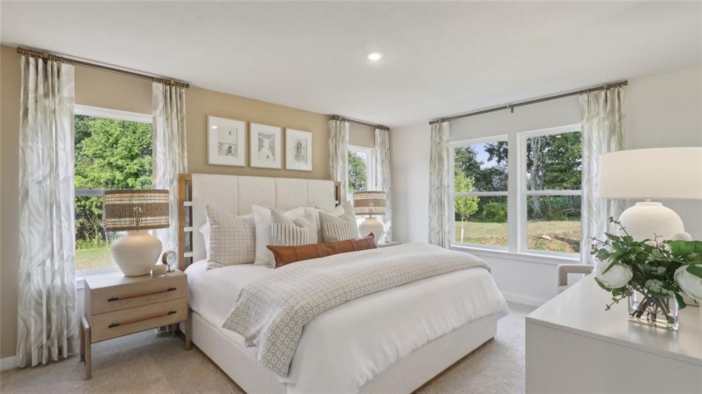 160 River Rdg Drive Moon Township, PA 15108 - Photo 10 of 17 a bedroom with bed and a window