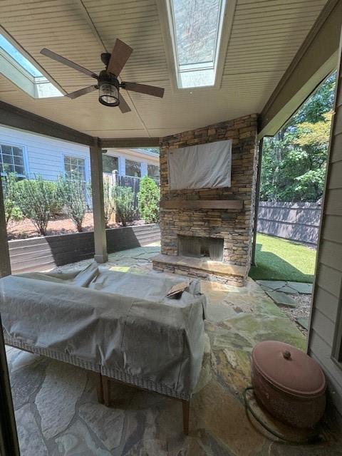 315 Landing Entry Alpharetta, GA 30022 - Photo 2 of 17 a living room with furniture and a fireplace