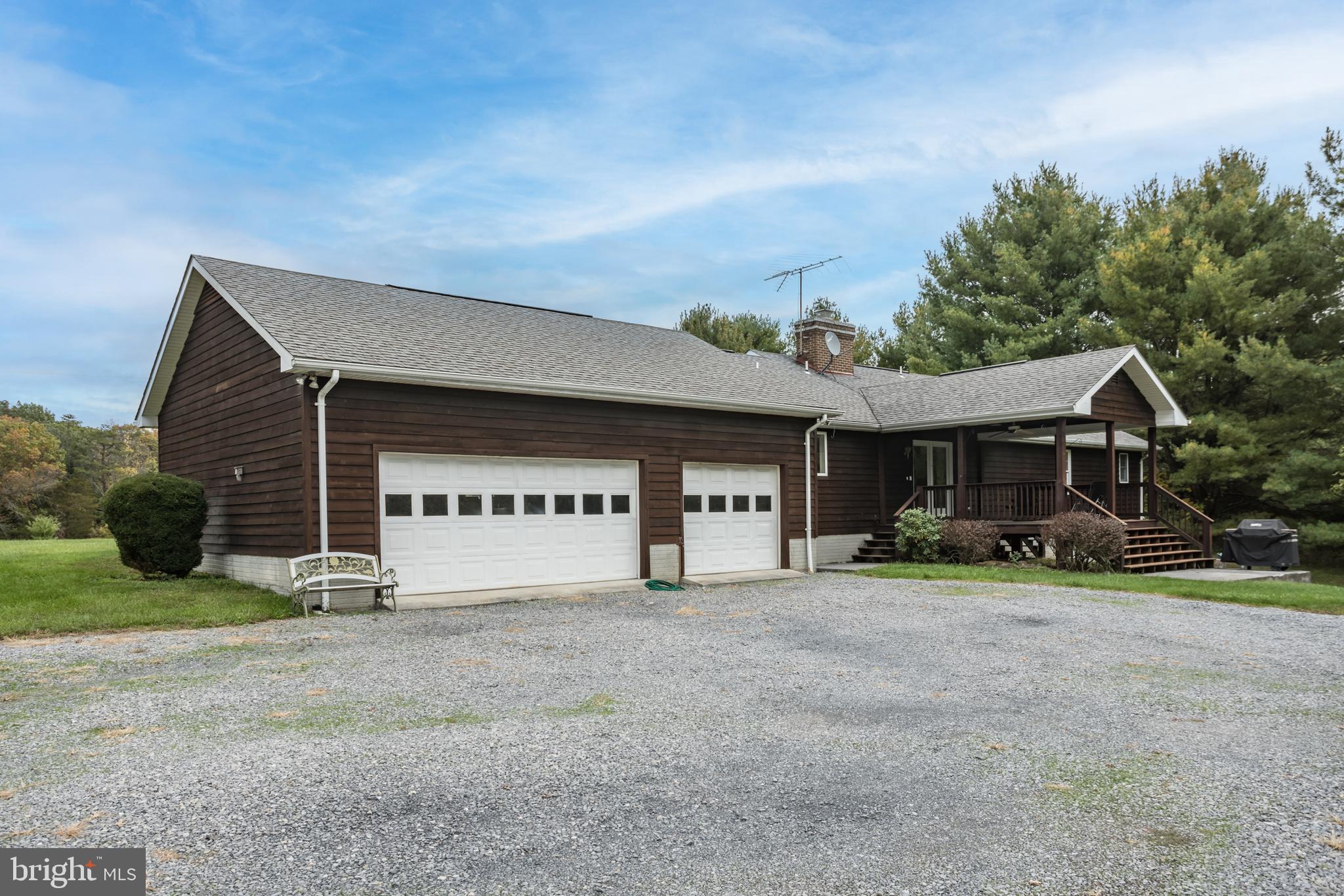 151 Jackson Drive Winchester, VA 22602 - Photo 2 of 48 rear view of house showing 3 car garage