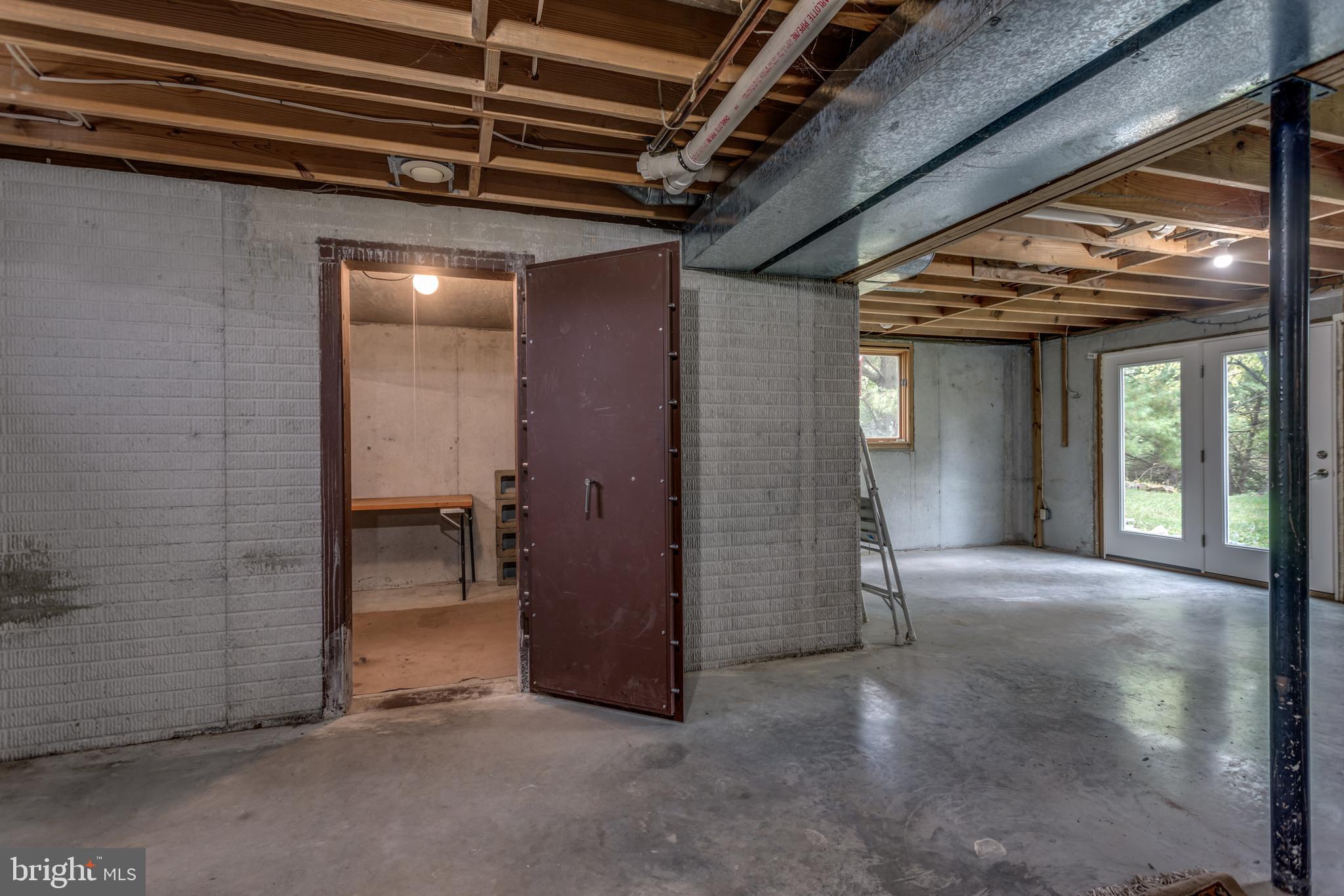 151 Jackson Drive Winchester, VA 22602 - Photo 23 of 48 basement area with built in safe