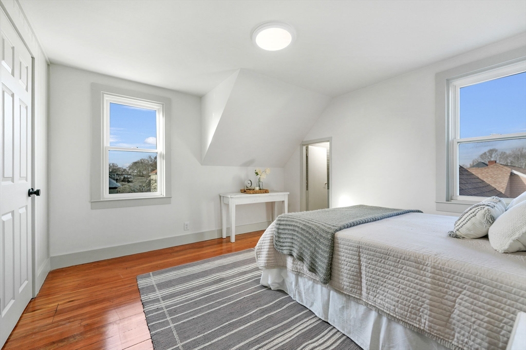 32 Cedar Street Fairhaven, MA 02719 - Photo 18 of 28 a bedroom with bed and window