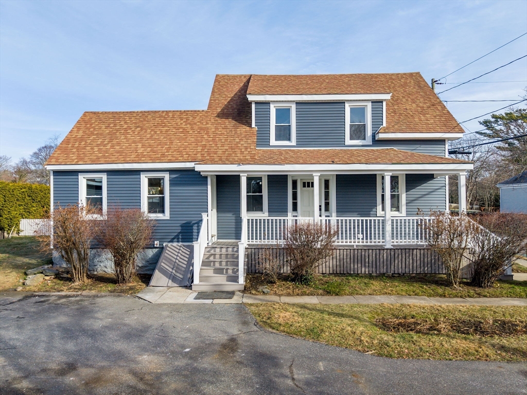 32 Cedar Street Fairhaven, MA 02719 - Photo 28 of 28 a front view of a house with a yard