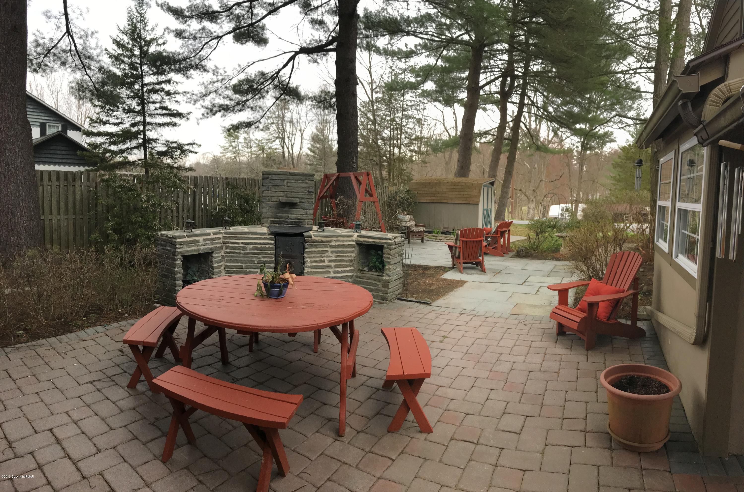 1801 Quentin Road Stroudsburg, PA 18360 - Photo 35 of 40 PATIO DOWN TO 2ND PATIO & POND