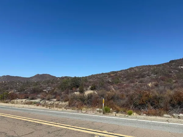 a view of a road from a mountain