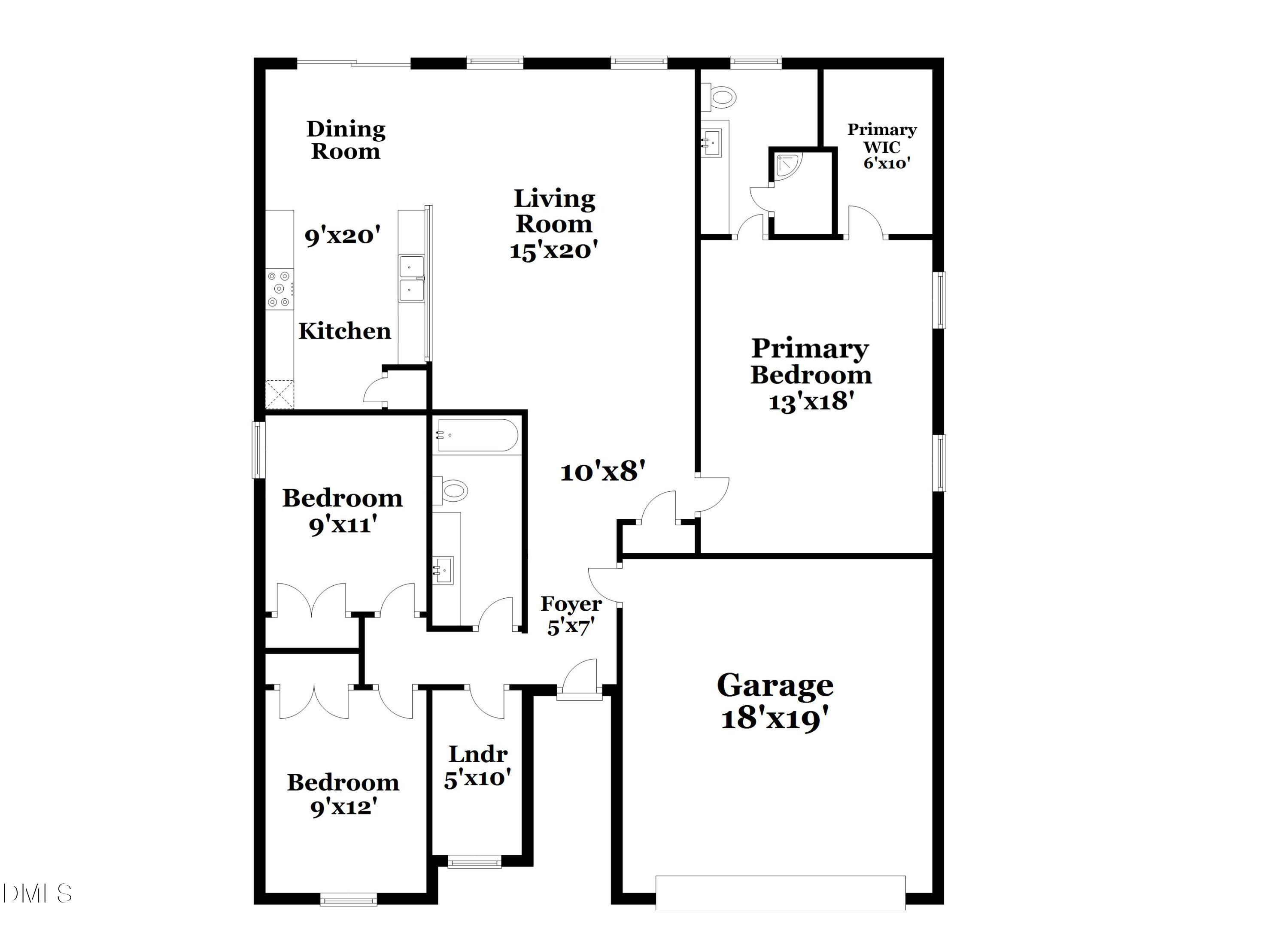 4102 Lady Slipper Lane Durham, NC 27704 - Photo 16 of 16 102-photo-floor-plan-9240583