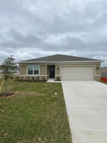 front view of house with a yard