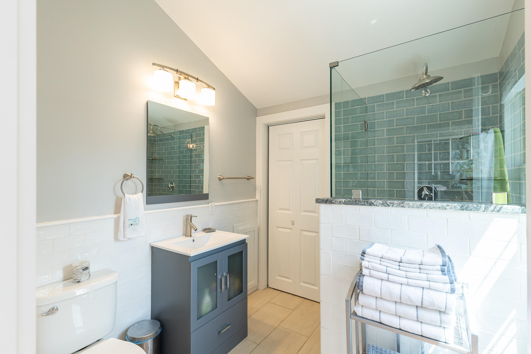 16 Edwards Road Dennis Port, MA 02639 - Photo 36 of 46 a bathroom with a sink and a mirror