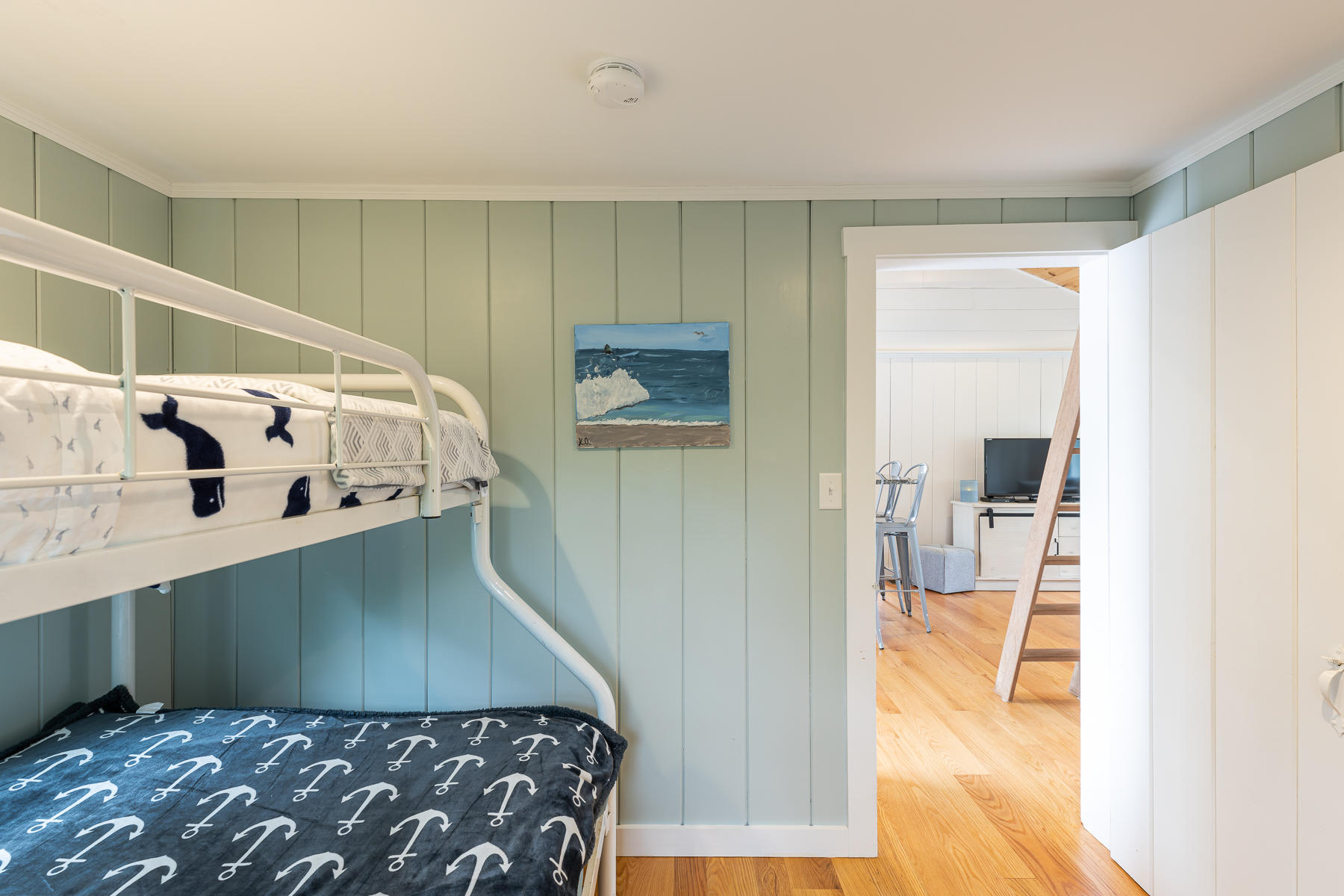 16 Edwards Road Dennis Port, MA 02639 - Photo 43 of 46 a view of a bedroom with wooden floor